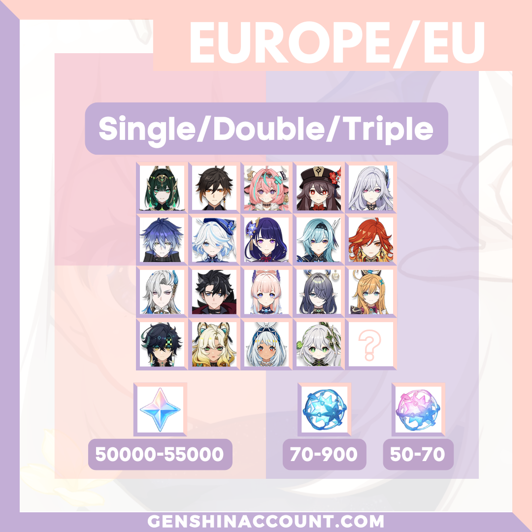 GENSHIN IMPACT EU ayaka et nomade EUR 20,00 - FR