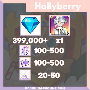 Cookie Run: Kingdom Oyster Cookie Starter Account Hollyberry