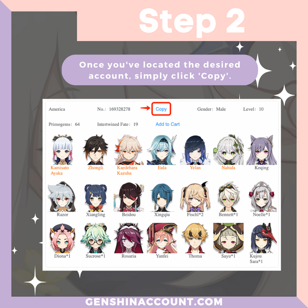 Genshin Impact Selective Starter Account ( America | Europe | Asia )