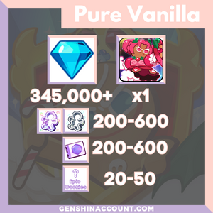 Cookie Run: Kingdom Hollyberry Cookie Starter Account Pure Vanilla