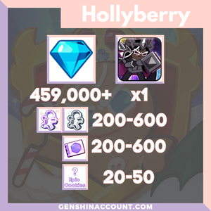 Cookie Run: Kingdom Dark Cacao Cookie Starter Account Hollyberry