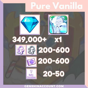 Cookie Run: Kingdom Frost Queen Cookie Starter Account Pure Vanilla