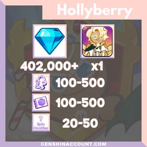 Cookie Run: Kingdom Clotted Cream Cookie Starter Account Hollyberry