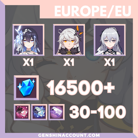 Honkai Impact 3rd Herrscher of Rebirth Starter Account