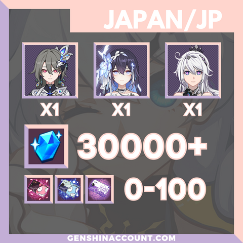 Honkai Impact 3rd Lone Planetfarer Starter Account