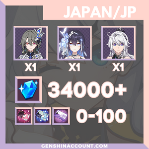 Honkai Impact 3rd Lone Planetfarer Starter Account