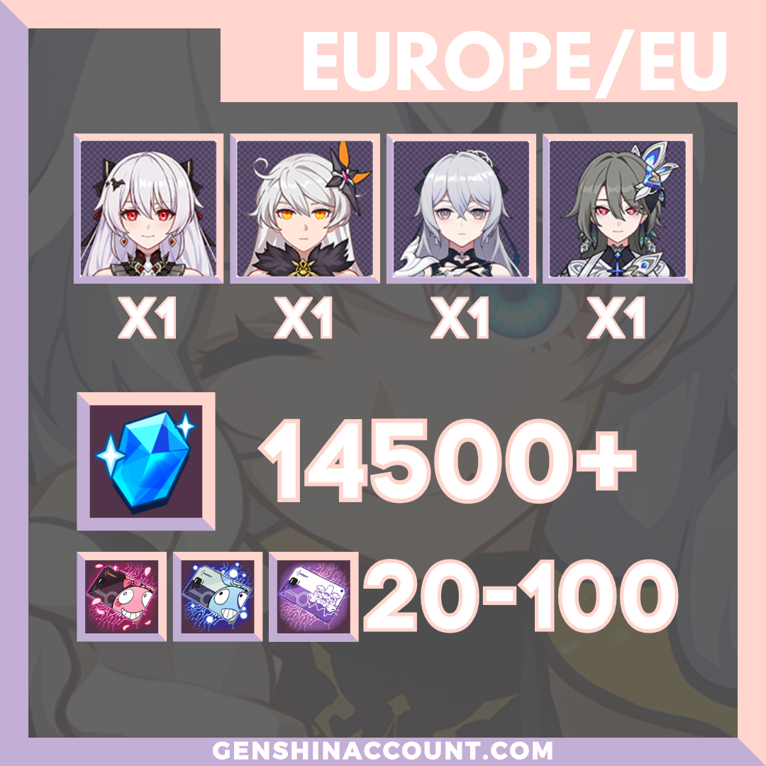 Honkai Impact 3rd Luner Vow Starter Account