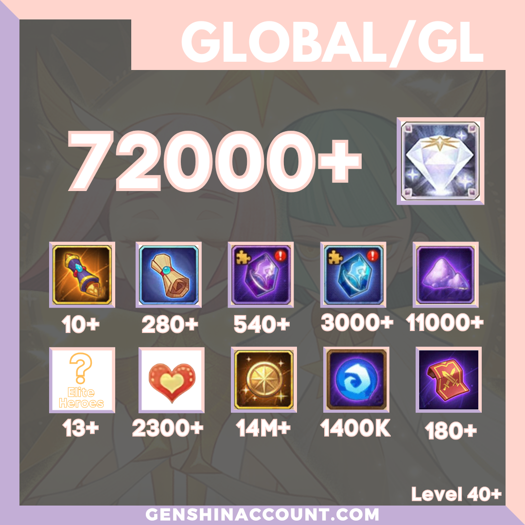 AFK Arena Diamonds Starter Account