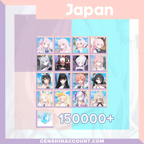 Blue Archive META 3-Star Diamonds Limited Starter Account