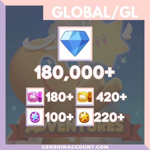 CookieRun: Tower of Adventures Starter Account