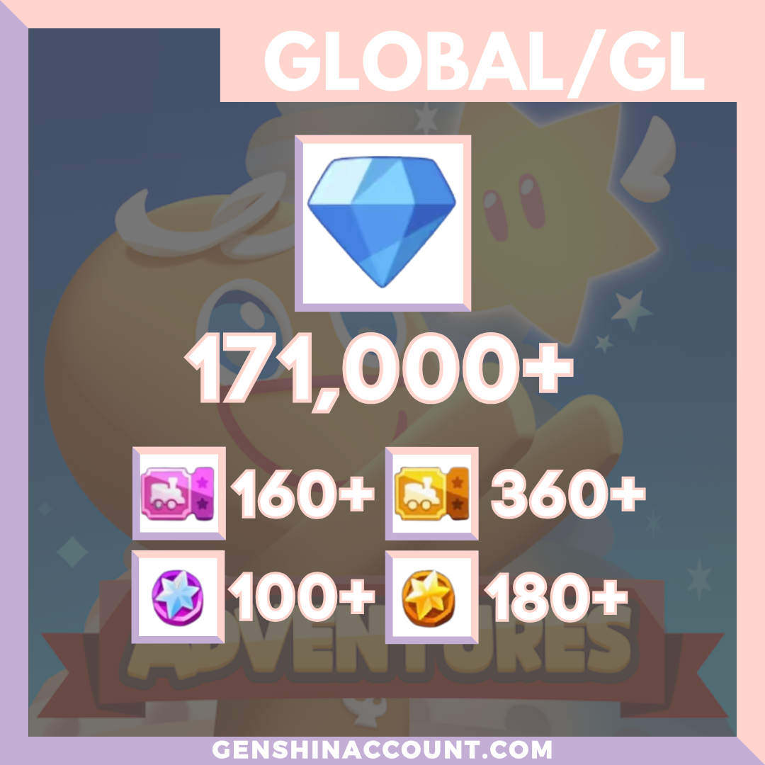 CookieRun: Tower of Adventures Starter Account