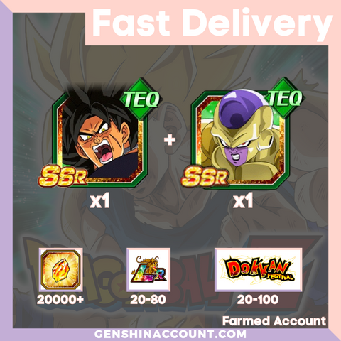 TEQ Frieza Broly account