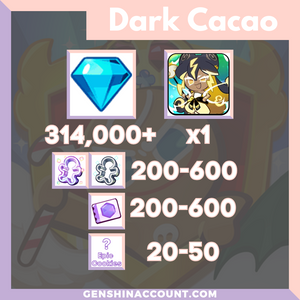 Cookie Run: Kingdom Stormbringer Cookie Starter Account Dark Cacao