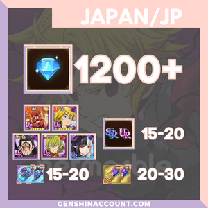 7DS Seven Deadly Sins Account 