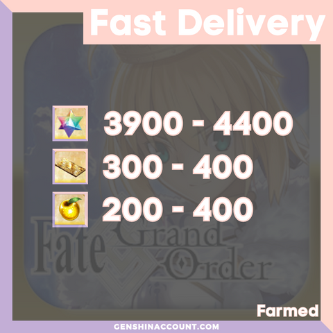 FGO Fate/Grand Order Farmed Starter Account