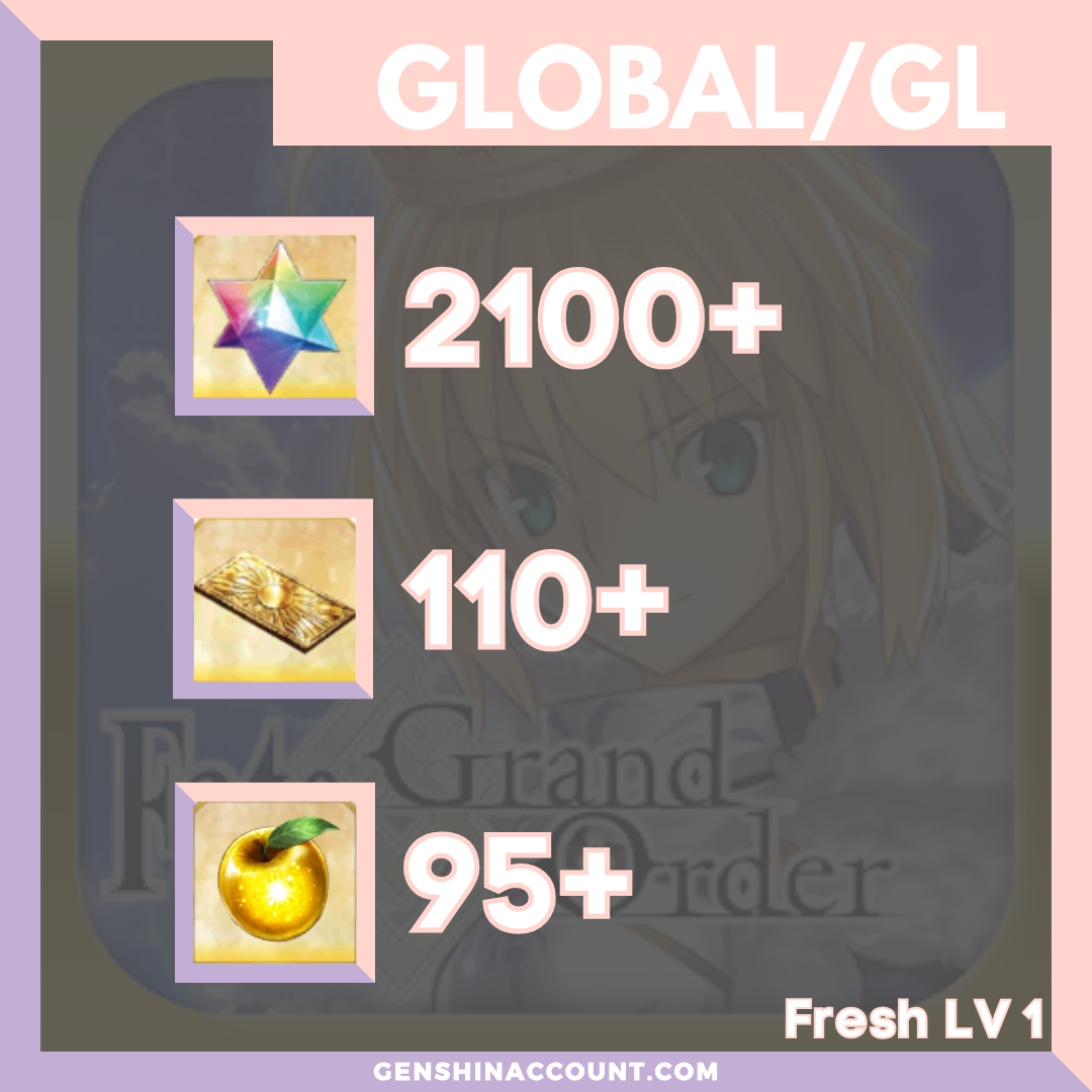 FGO Fate/Grand Order Farmed Starter Account