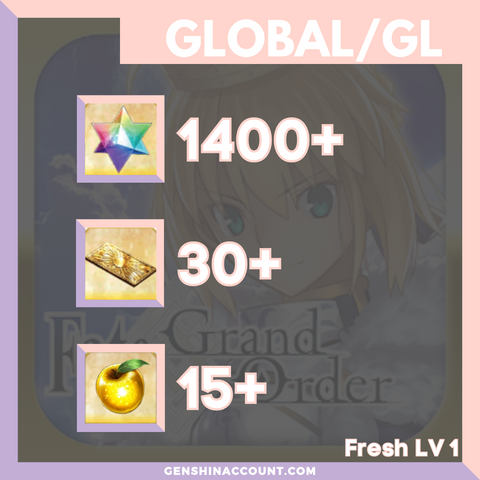 FGO Fate/Grand Order Farmed Starter Account ( NA/English )