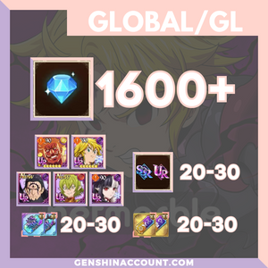 7DS Seven Deadly Sins Grand Cross Starter Account