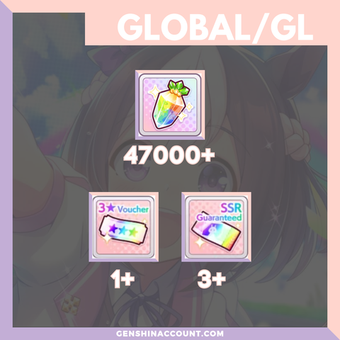 Uma Musume Pretty Derby Reroll Starter Account