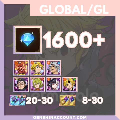 7DS Seven Deadly Sins Grand Cross Starter Account
