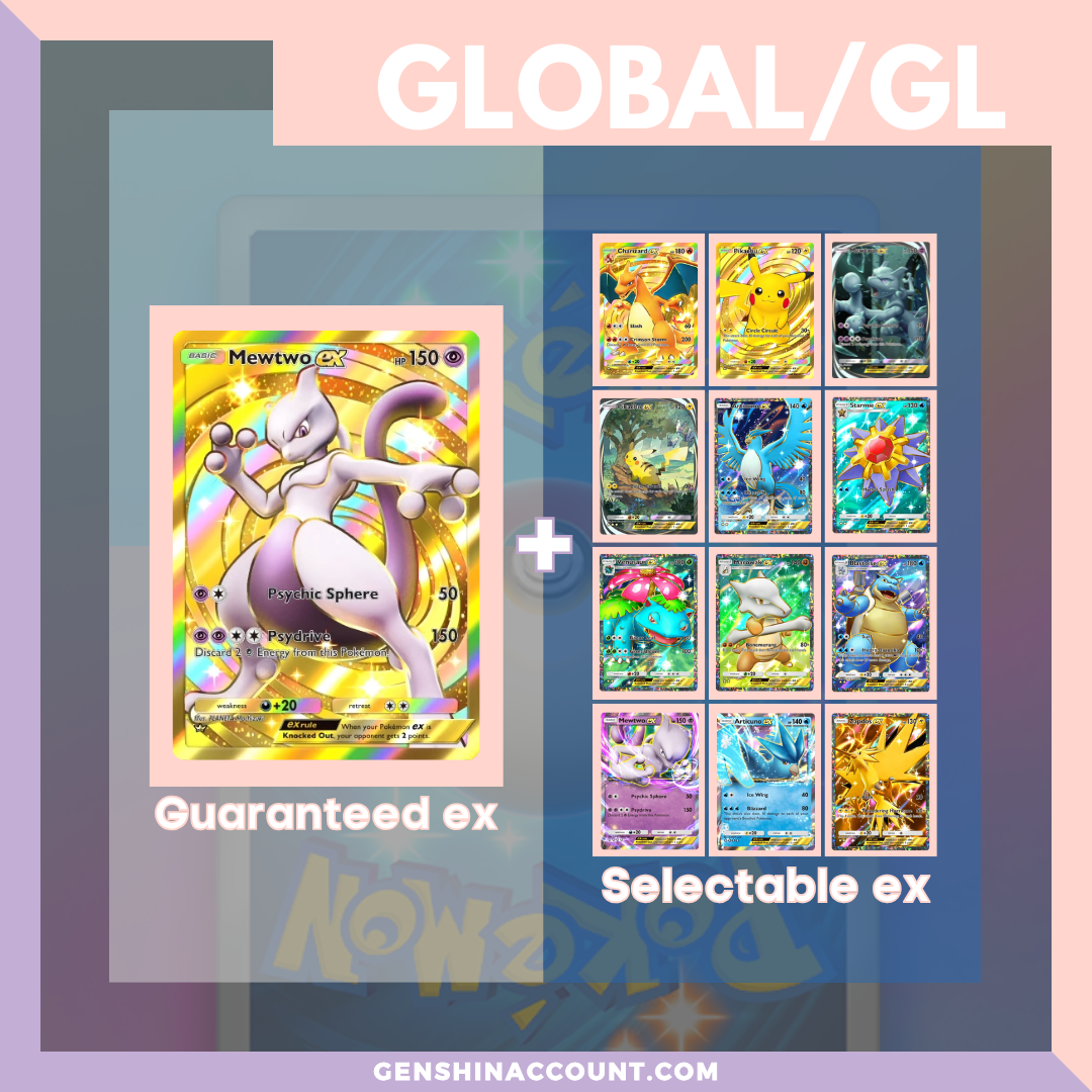 TCG Mewtwo ex Account