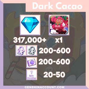 Cookie Run: Kingdom Hollyberry Cookie Starter Account Dark Cacao