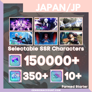 Jujutsu Kaisen Phantom Parade Farmed Starter Account
