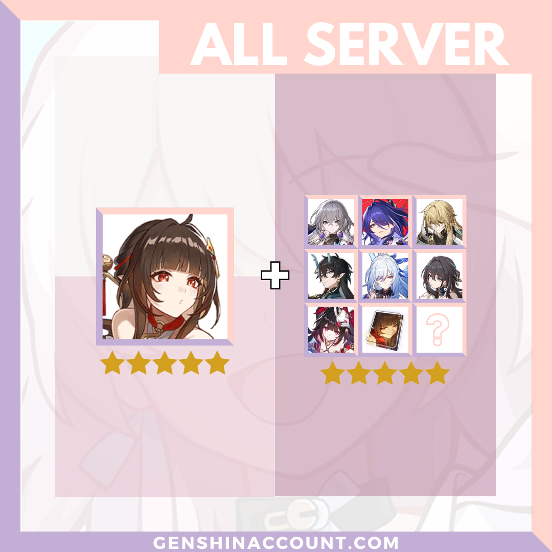 Honkai: Star Rail Lingsha HSR Starter Account 