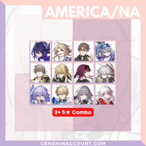 Honkai: Star Rail One-of-a-Kind Combo HSR Starter Account ( America )