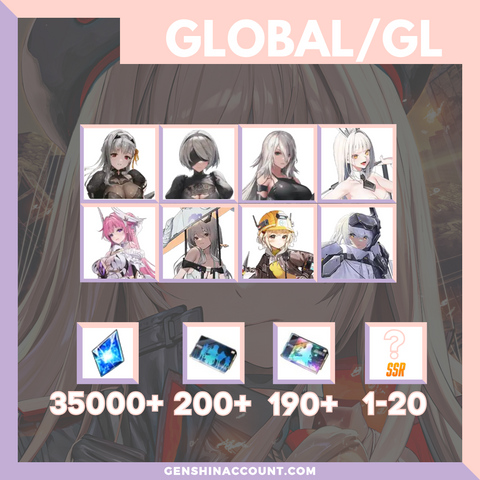 Global GODDESS OF VICTORY: NIKKE META SSR With Resource Starter Account