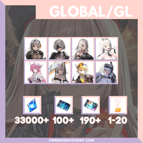 Global GODDESS OF VICTORY: NIKKE META SSR With Resource Starter Account