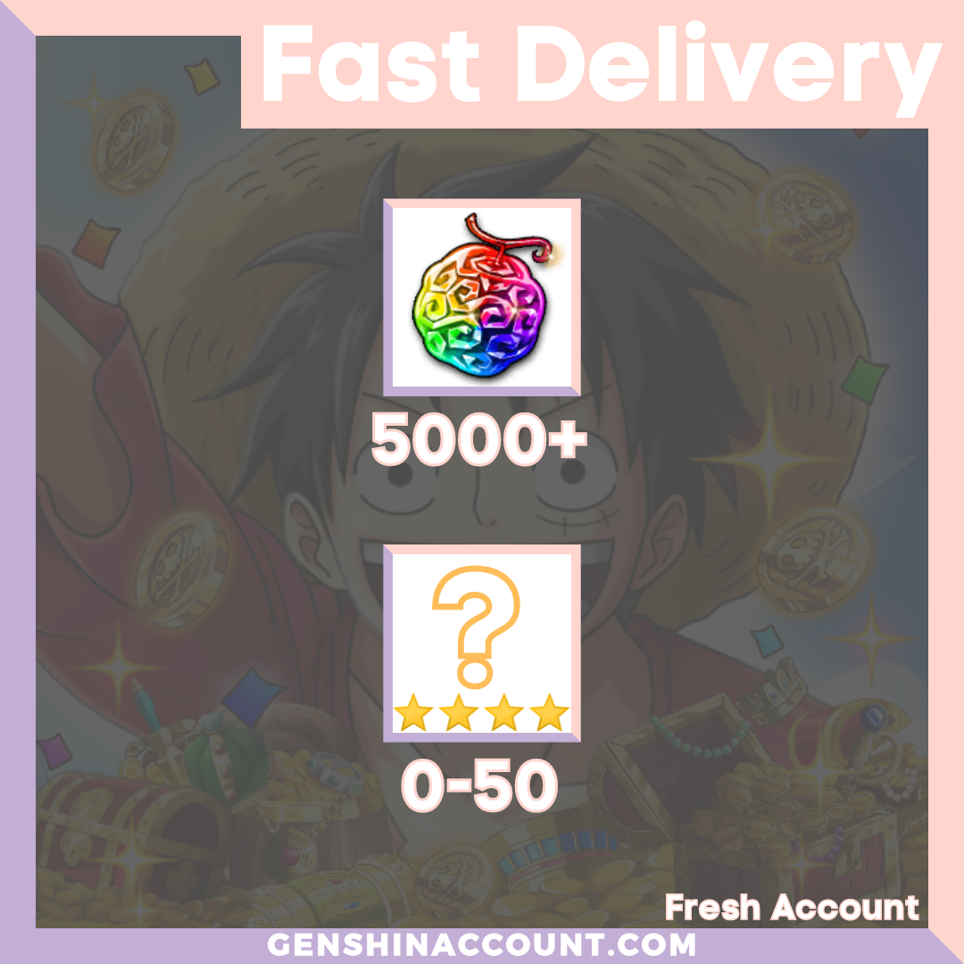 ONE PIECE Treasure Cruise Starter Account ( Global iOS ) Genshin Account