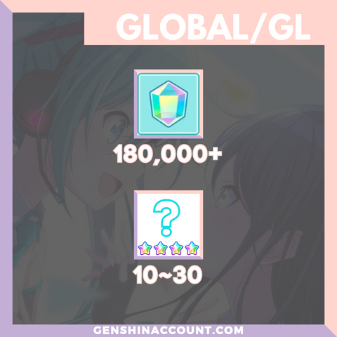 Project Sekai Colorful Stage Feat. Hatsune Miku Starter Account 