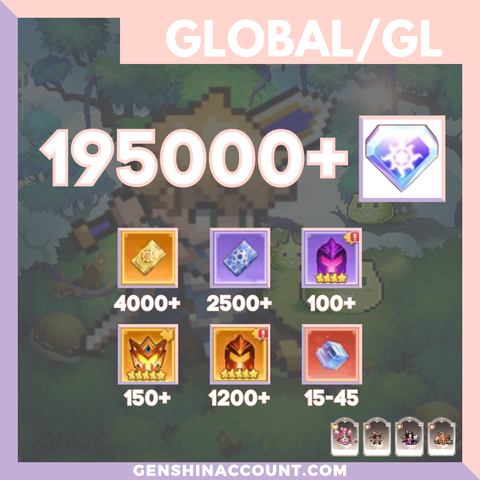 Pixel Heroes: Tales of Emond Starter Account