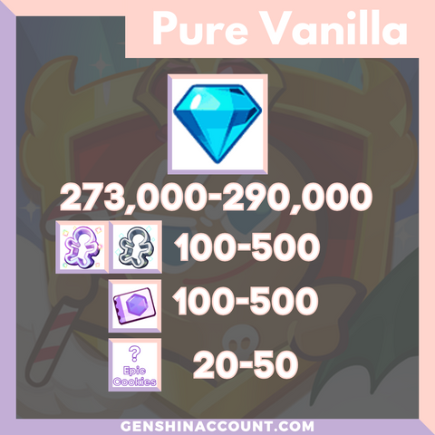 Pure Vanilla Cookie Run: Kingdom Starter Account