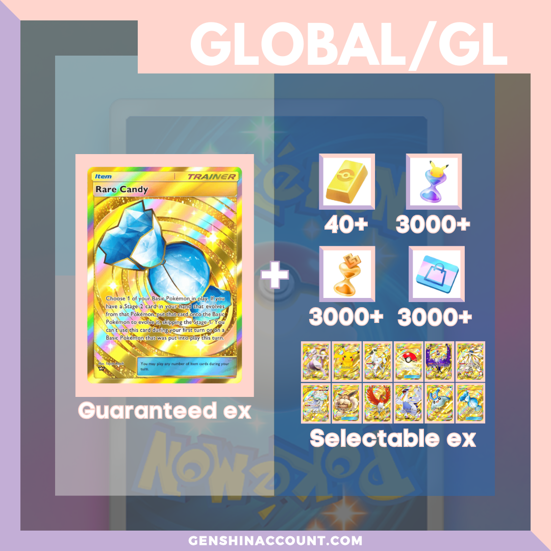 TCG Rare Candy Account