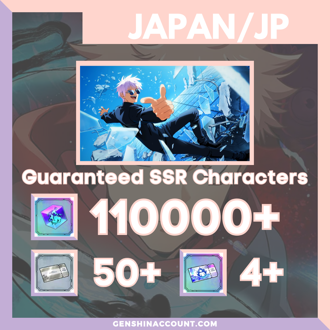 Jujutsu Kaisen Phantom Parade Starter Account