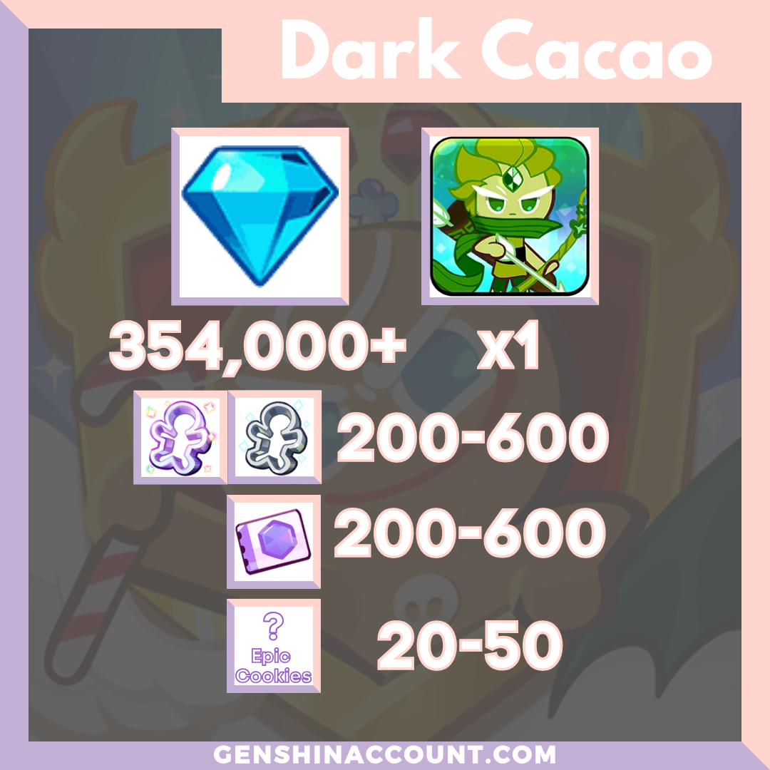 Cookie Run: Kingdom Wind Archer Cookie Starter Account ( Dark Cacao )