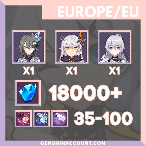 Honkai Impact 3rd  Starter Account 2