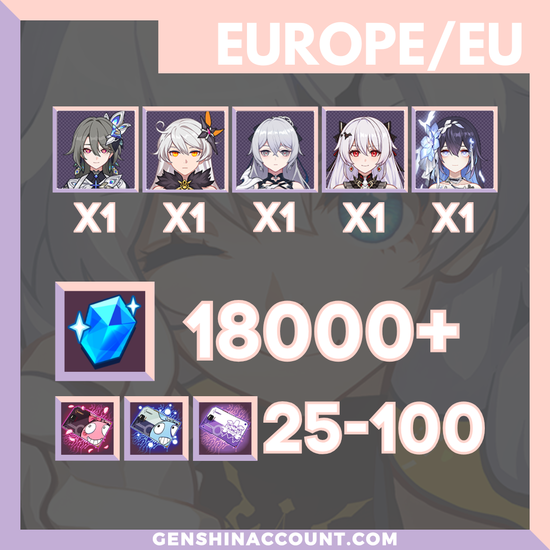 Honkai Impact 3rd  Lone Planetfarer Starter Account