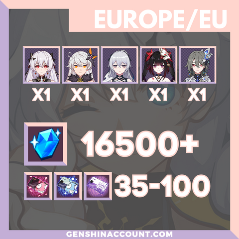 Honkai Impact 3rd Luner Vow Starter Account