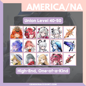 Wuthering Waves Character Farmed Account ( America )